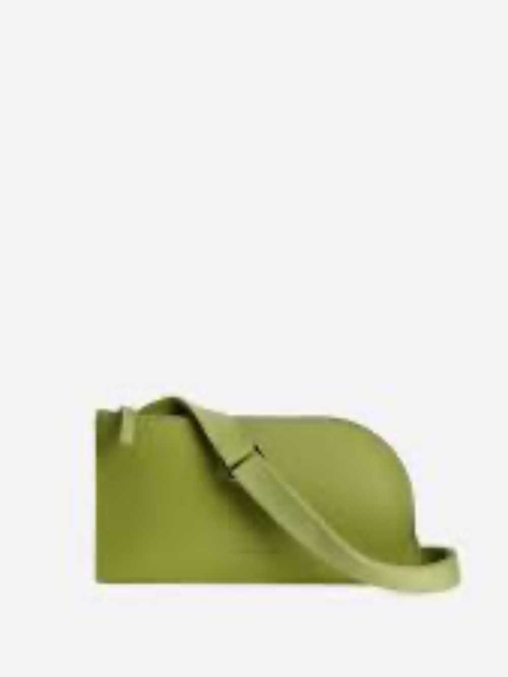 Everlane Cactus Leather Sling Bag with Adjustable Strap Strap, in green